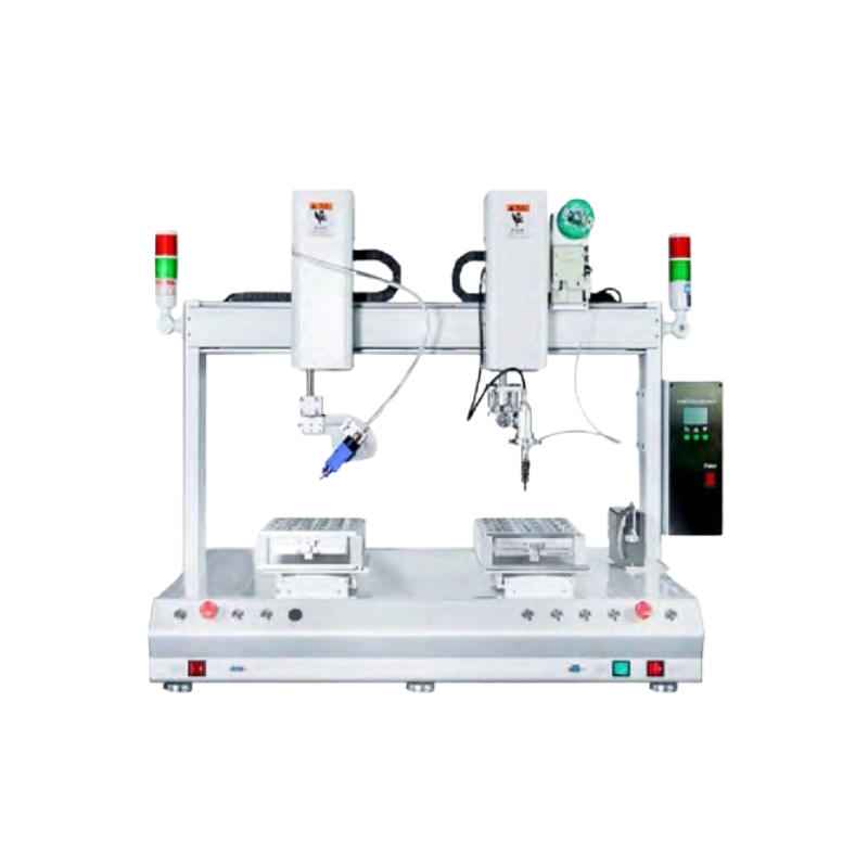 Soldering and Cutting Feet Integrated Soldering Robot